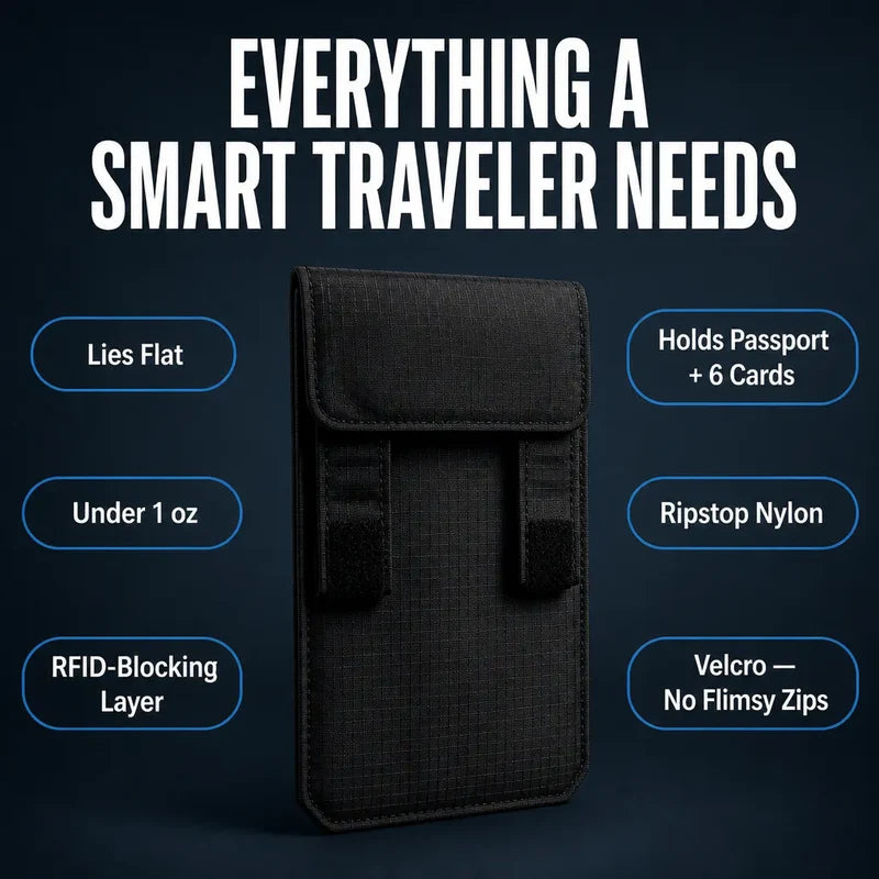 Hidden Travel Wallet
