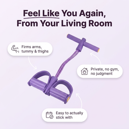 Pedal Resistance Band: The Full-Body Trainer That Fits Under Your Sofa