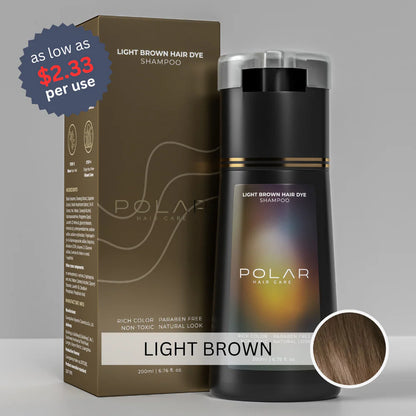 Shampoing Couverture Instantanee des Cheveux Blancs