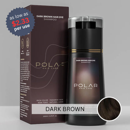 Shampoing Couverture Instantanee des Cheveux Blancs