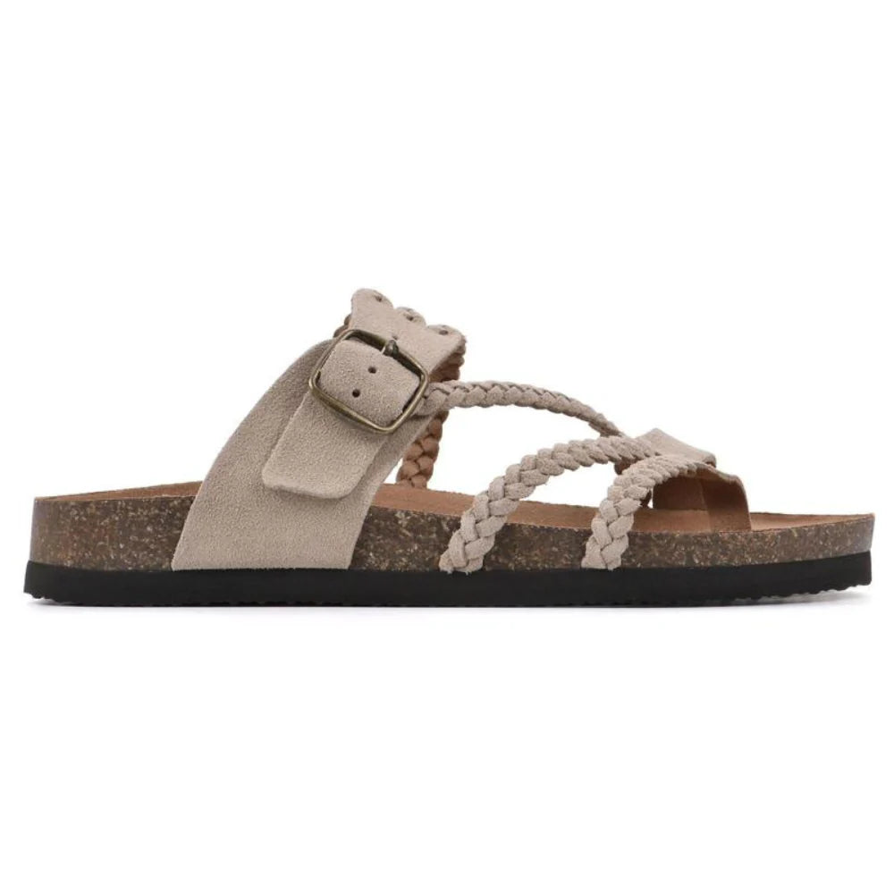 Elegante Geflochtene Sandalen