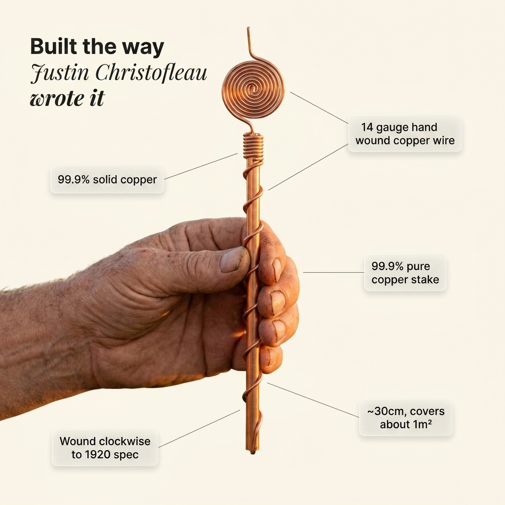 Lindalia Copper Antenna