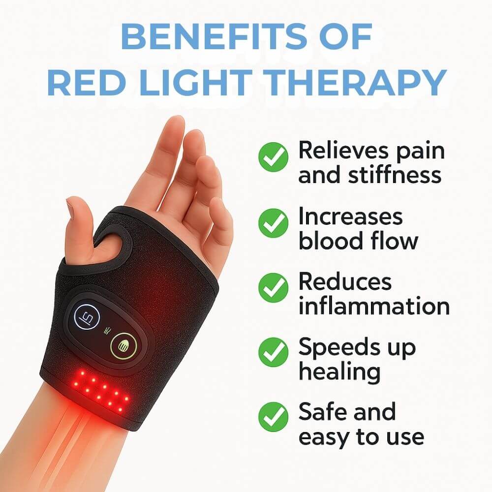 Bracelet de Therapie par Lumiere Rouge