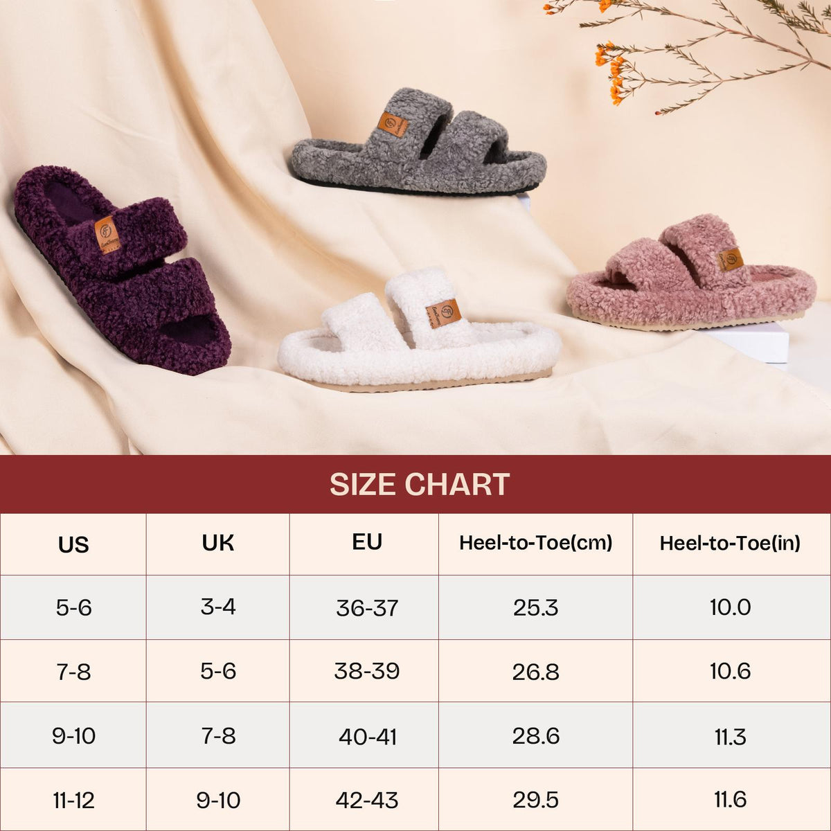 Cloud Comfort Memory Foam Slippers