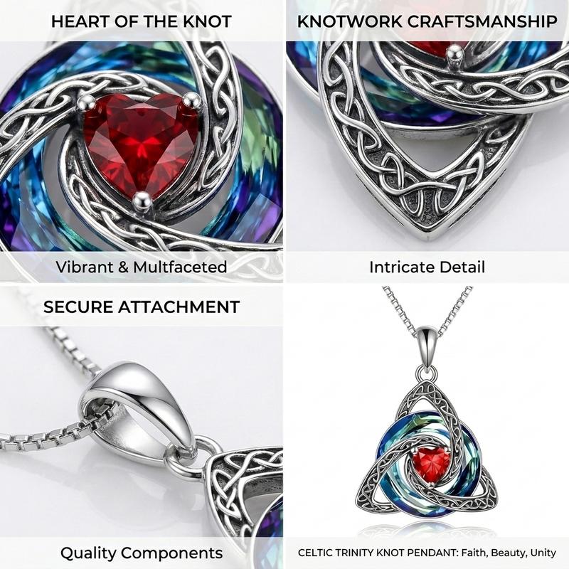 Celtic Triquetra Protection Necklace