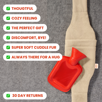 Lindalia Cozy Wearable Hot Water Bottle