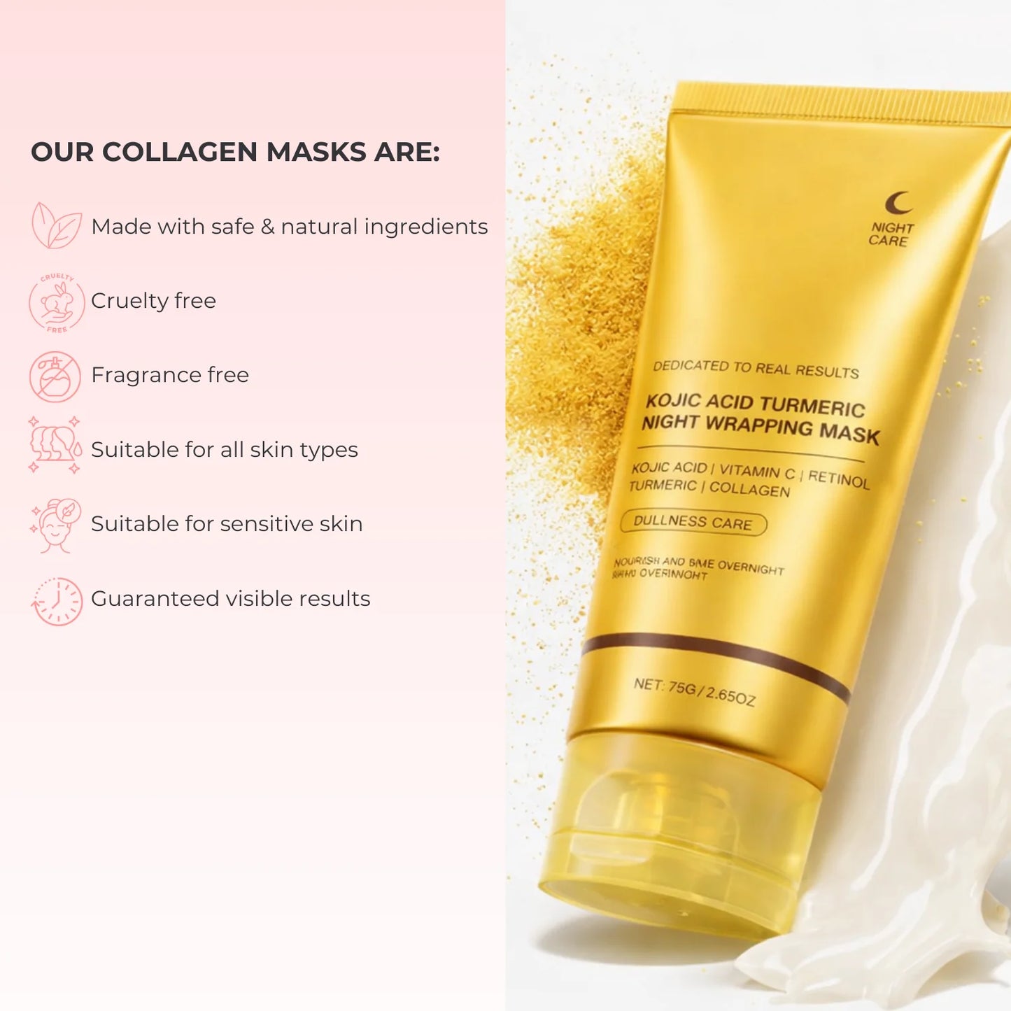 Masque Peel-Off a l'Acide Kojique