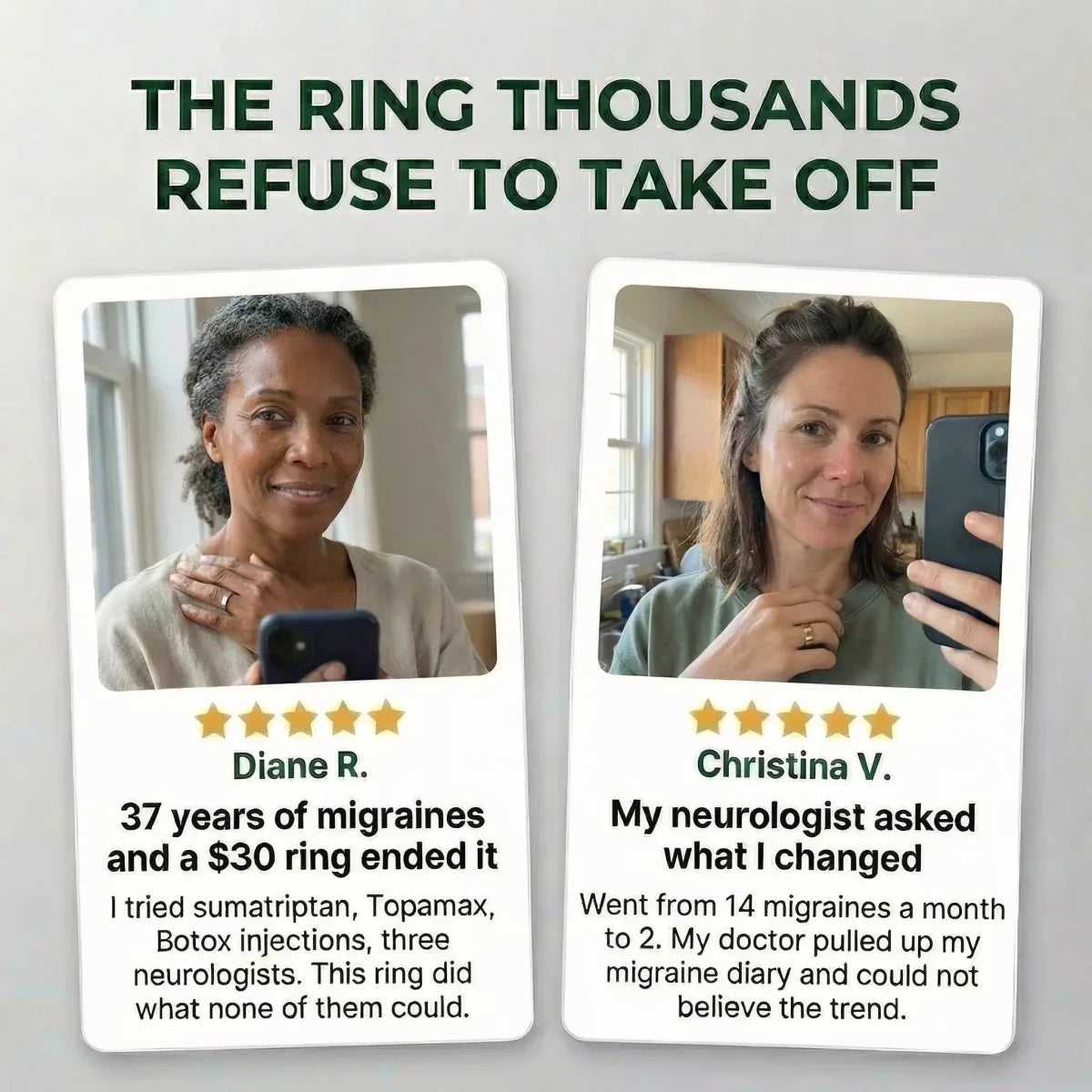 Acupressure Relief Ring