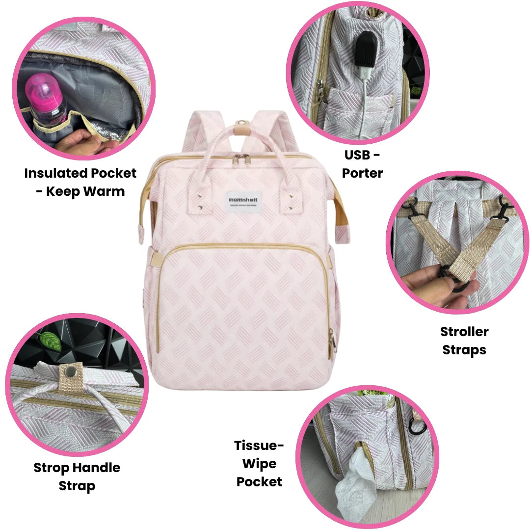 All-in-One Diaper Bag Backpack