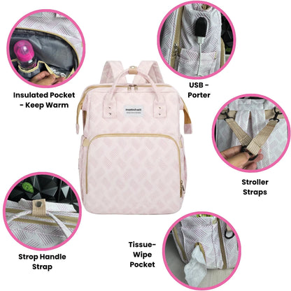 All-in-One Diaper Bag Backpack