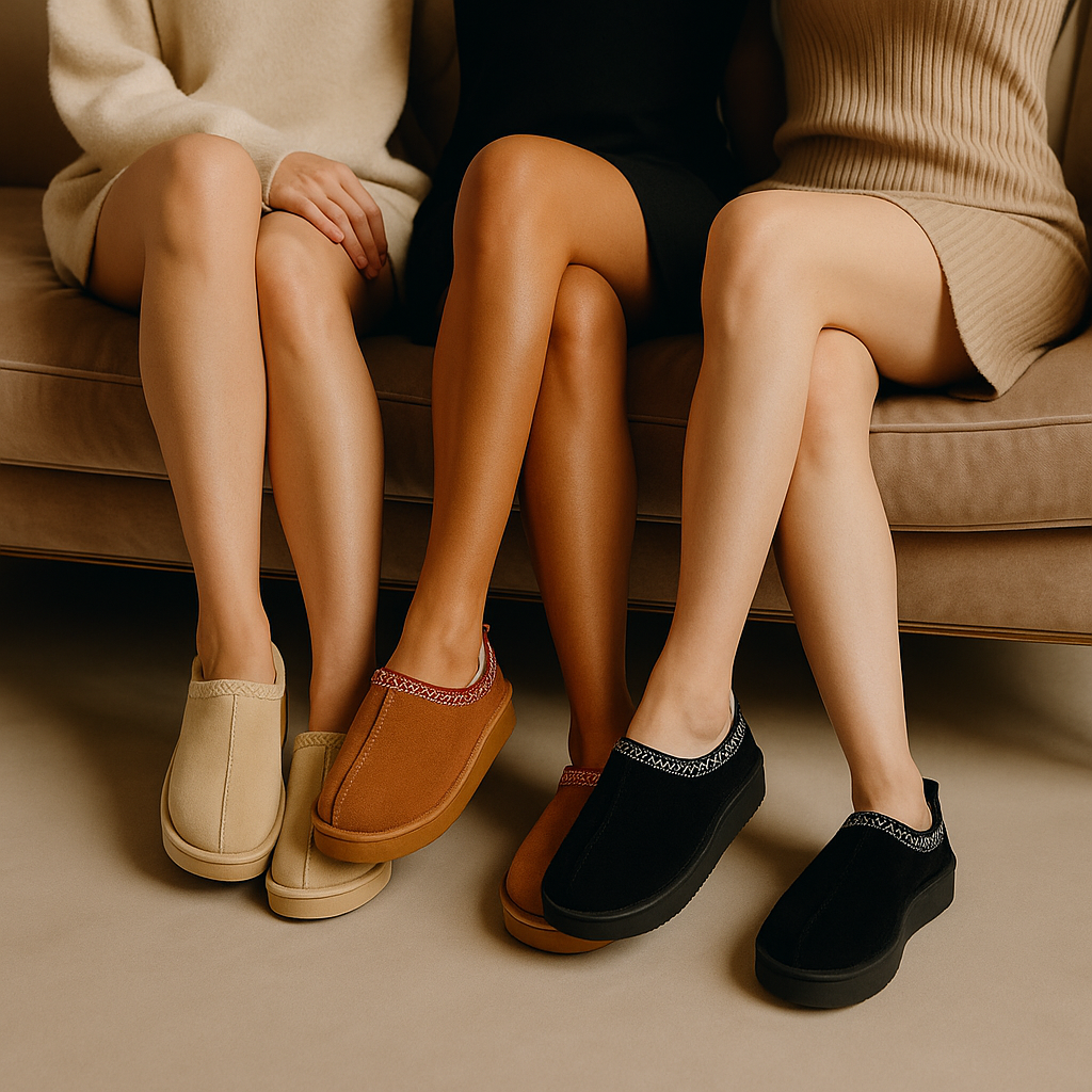 Suede Braided Slippers by Lindalia