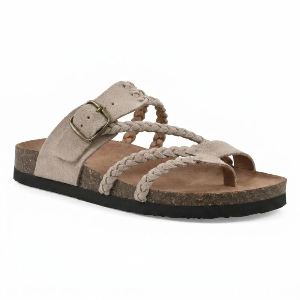 Elegante Geflochtene Sandalen