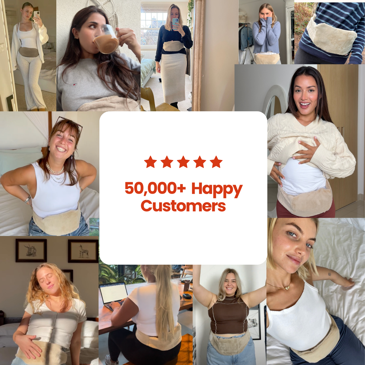 Lindalia Cozy Wearable Hot Water Bottle