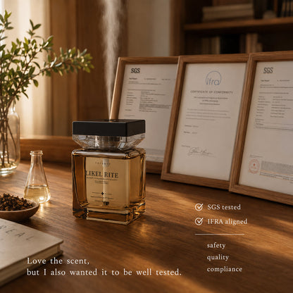 Lindalia Luxury Scented Mist Diffuser, tested to strict safety standards