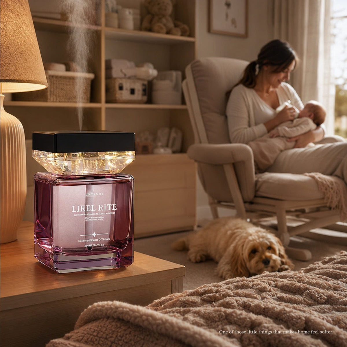 Lindalia Luxury Scented Mist Diffuser, family and pet safe home fragrance
