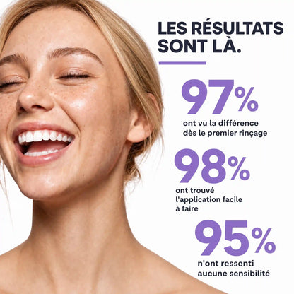Bain de bouche blanchissant violet