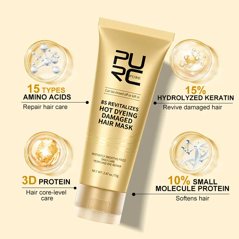 Pure Keratin Hair Mask 15% (NEW VERSION - more concentrated)