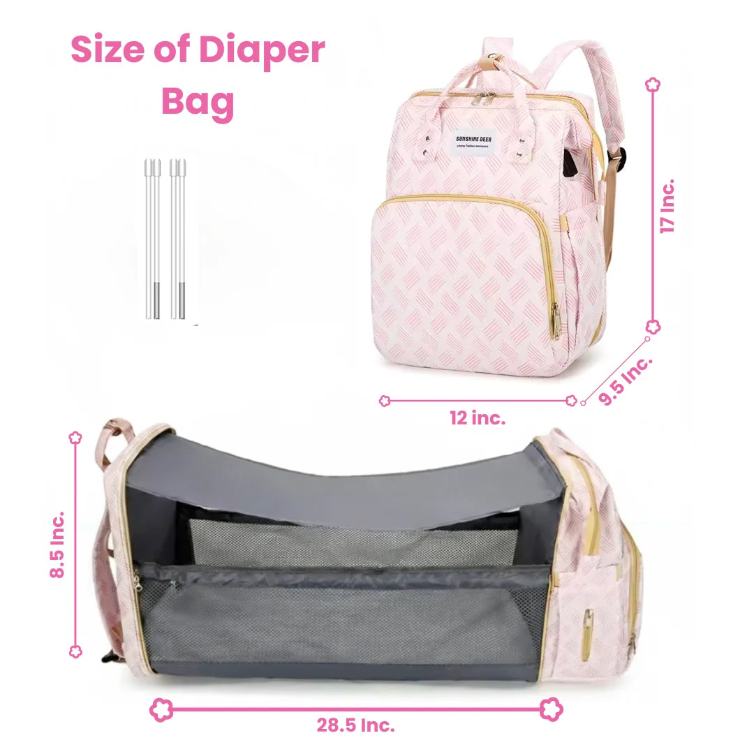 All-in-One Diaper Bag Backpack