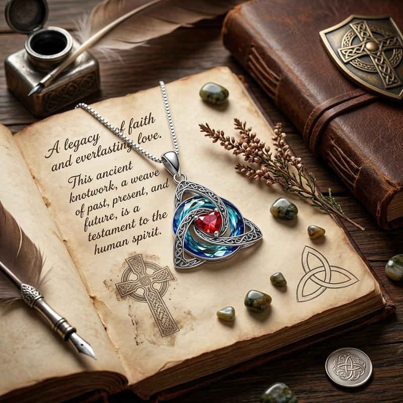 Celtic Triquetra Protection Necklace