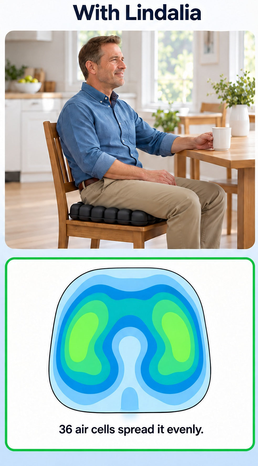 Lindalia Air Seat Cushion