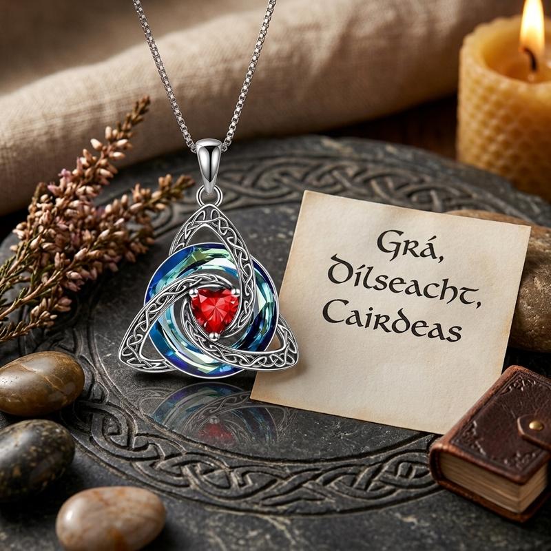 Celtic Triquetra Protection Necklace