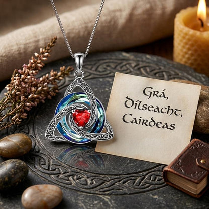 Celtic Triquetra Protection Necklace