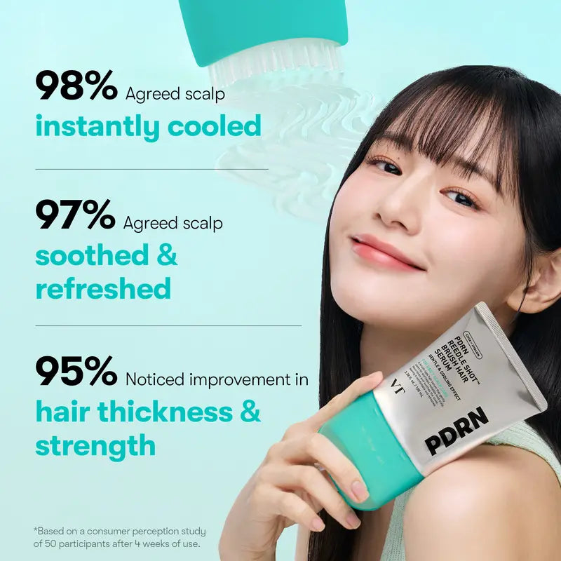 PDRN Reedle Shot Brush Hair Serum