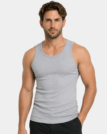 Lindalia Smart Fit Tank Top, Light Gray