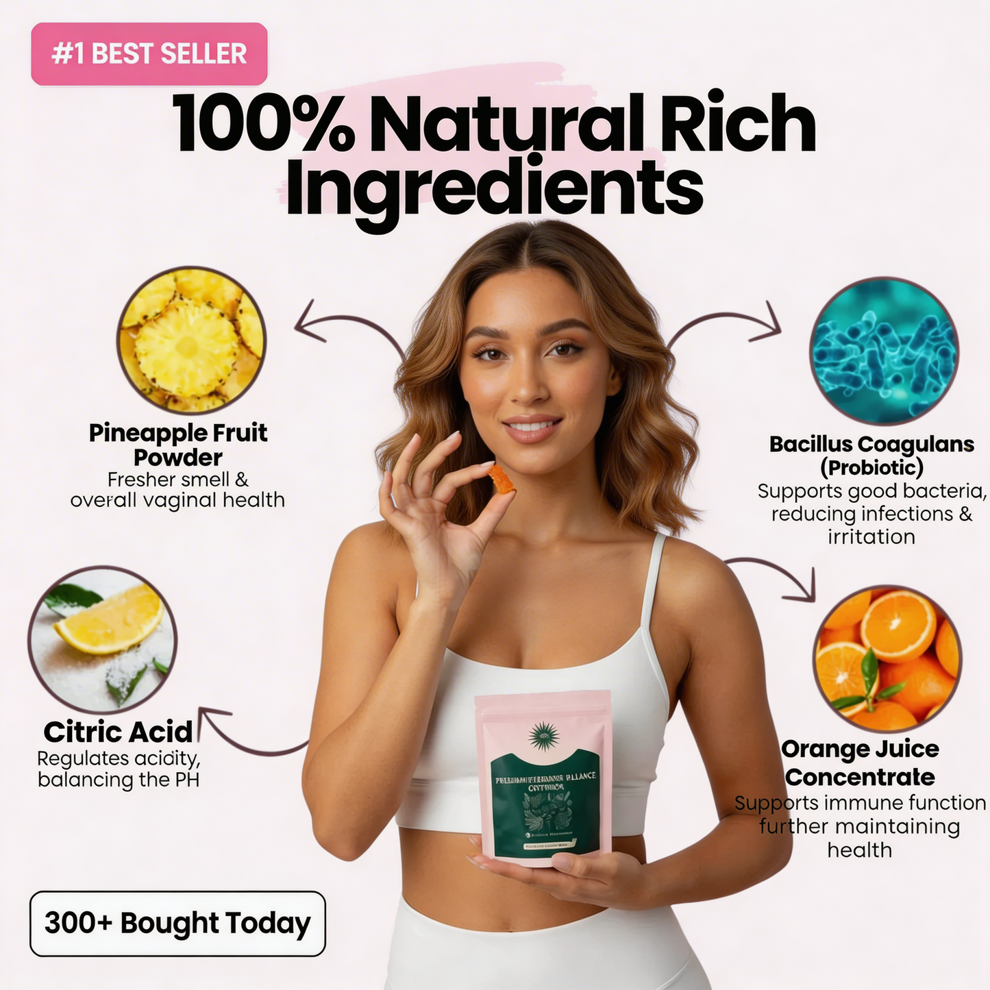 Gummies Equilibre Feminin & Soutien du pH