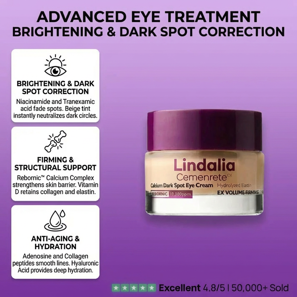 Creme Contour des Yeux Eclaircissante au Calcium