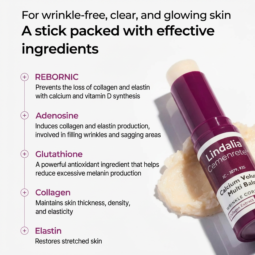 Baume Visage Renouvellement au Calcium Anti-Age