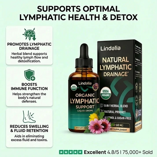 Organic Lymphatic Botanical Support Drops