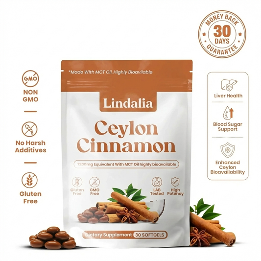 Capsules Cannelle de Ceylan 7200mg a l'Huile MCT