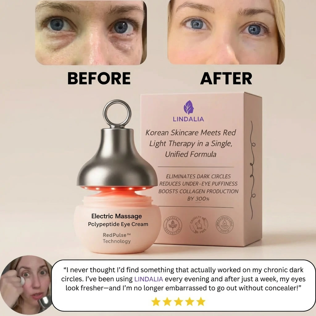 Creme Contour des Yeux aux Peptides Lumiere Rouge