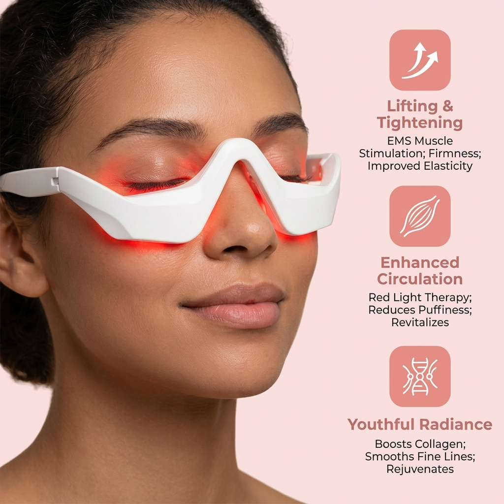 Red Light EMS Under-Eye Device