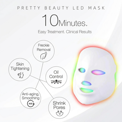 7-Color LED Face Mask