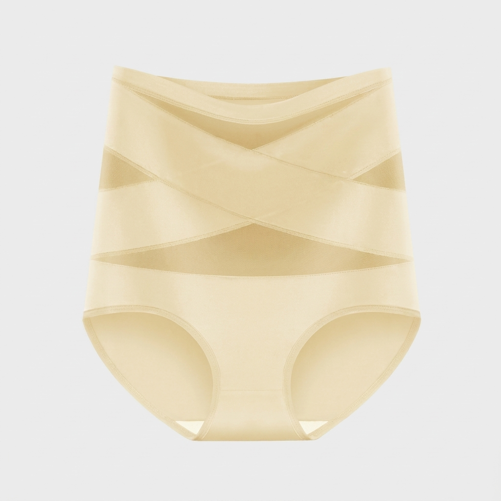 Lindalia High-Waist Sculpt Shaping Brief, Beige
