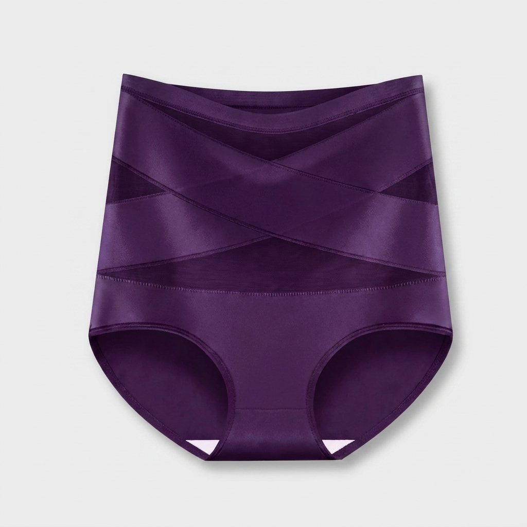 Lindalia High-Waist Sculpt Shaping Brief, Purple