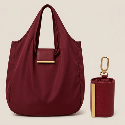 Lindalia Pocket Tote Keychain