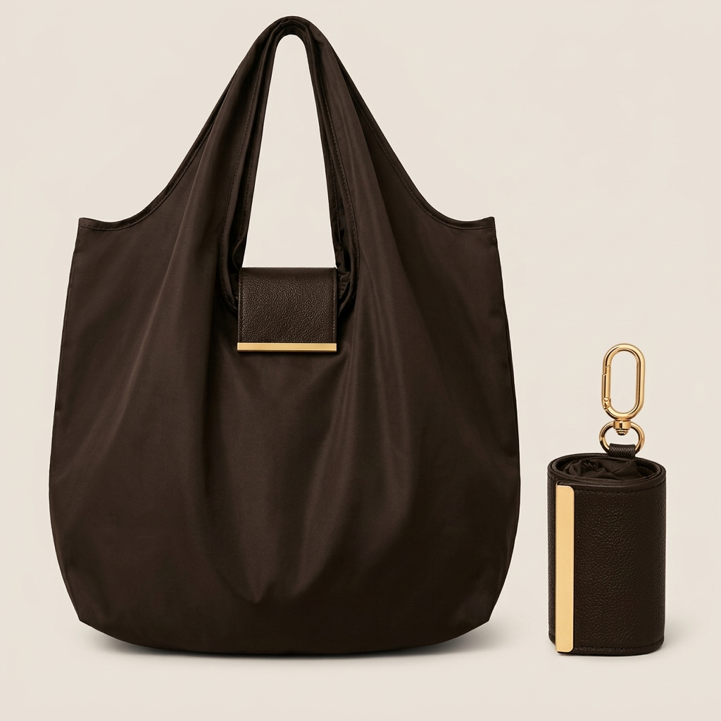 Lindalia Pocket Tote Keychain