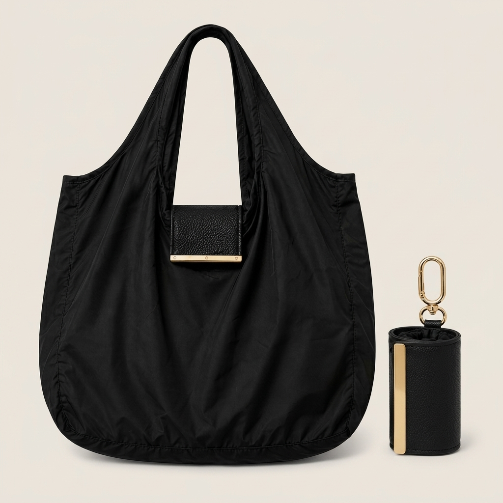 Lindalia Pocket Tote Keychain