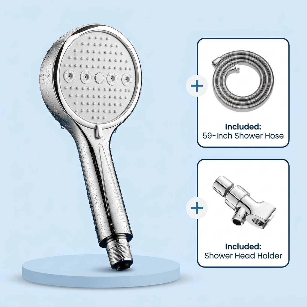 PowerFlow High-Pressure Showerhead