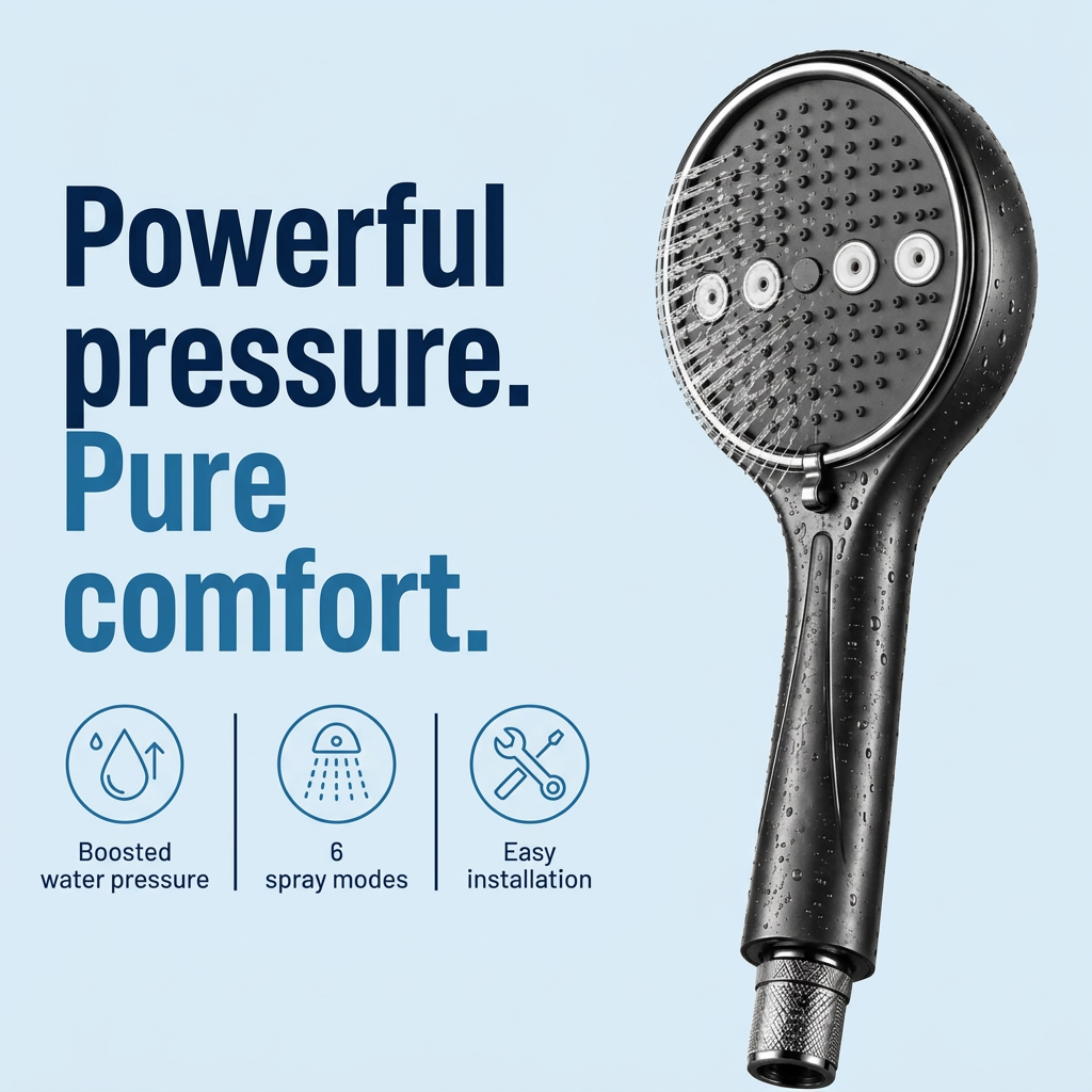 PowerFlow High-Pressure Showerhead