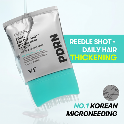PDRN Reedle Shot Brush Hair Serum