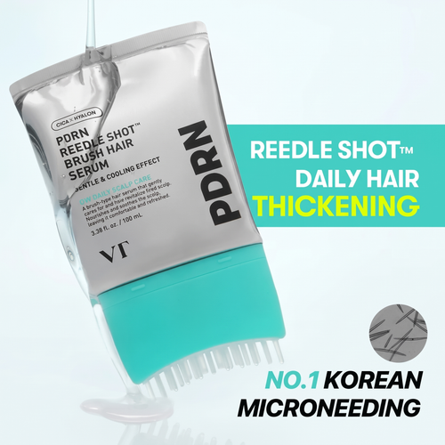 PDRN Reedle Shot Brush Hair Serum