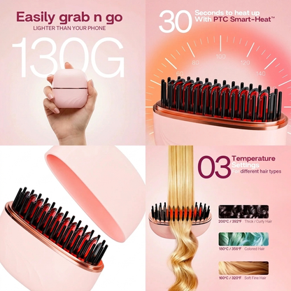 Mini Hair Straightening Comb