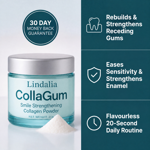 Lindalia CollaGum Gum Rebuild Collagen Powder