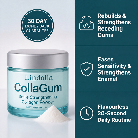 Lindalia CollaGum Gum Rebuild Collagen Powder