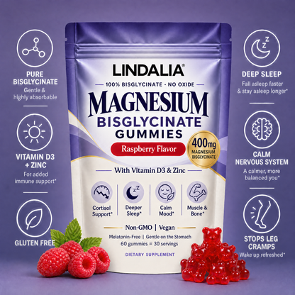 Lindalia Magnesium Bisglycinate Gummies