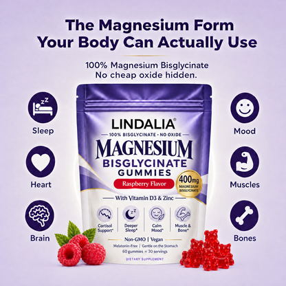 Lindalia Magnesium Bisglycinate Gummies